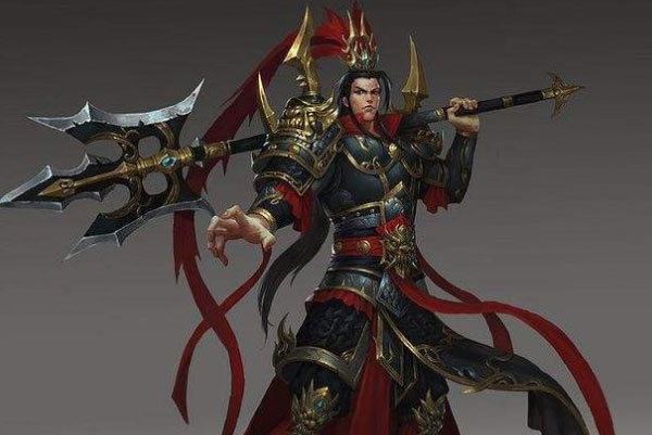 三国十大猛将武力（吕布、赵云、张飞、颜良、关羽、典韦、许褚、马超、黄忠、文鸯）