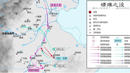 在东昌之战中，朱棣恃此什么特权让南军无可奈何？