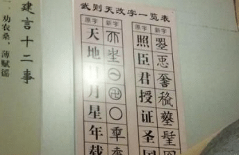 武则天一生造了多少字？为什么武则天造的字没人用？